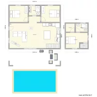 Maison 94 m&sup2; avec &eacute;tage