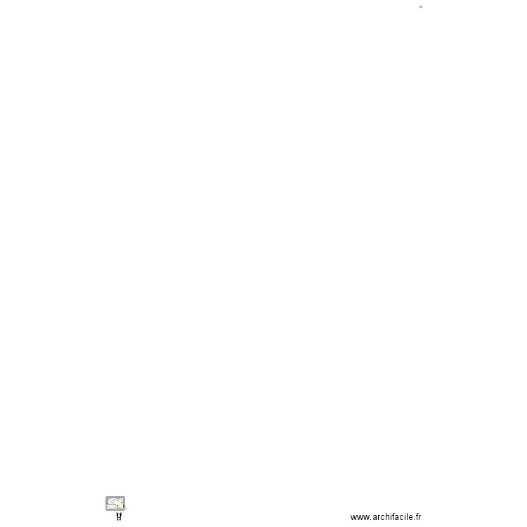 Salle de bain Papa. Plan de 1 pièce et 4 m2