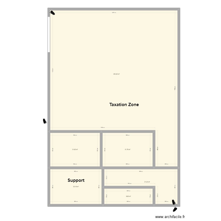 Mons. Plan de 6 pièces et 302 m2