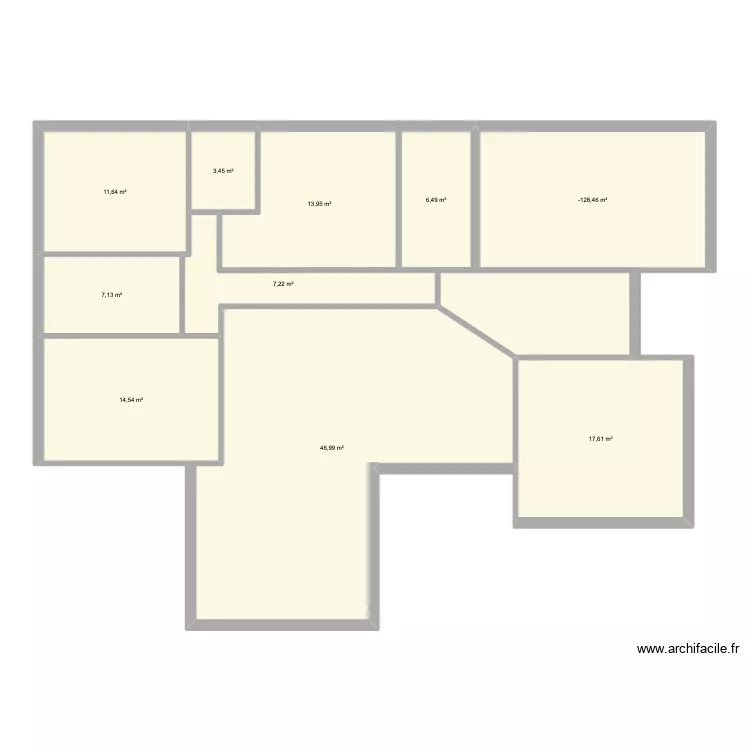 676 St G&eacute;nis. Plan de 