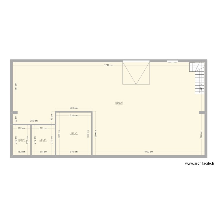 SEMEZIES SOUS SOL. Plan de 0 pièce et 0 m2