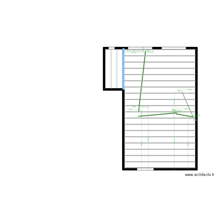 MAISON PLANCHER BETON RESERVE . Plan de 1 pièce et 100 m2