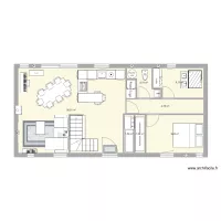 plan maison 3 RDC
