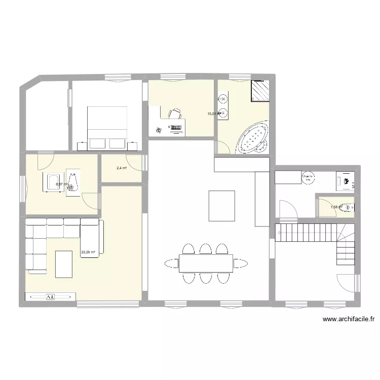 Maison Haut Bleury 2. Plan de 