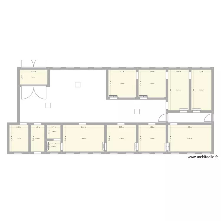 plan salon de Provence au rez de chaussée. Plan de 13 et 130 m² plan salon de Provence au rez de chaussée. Plan de 13 et 130 m²