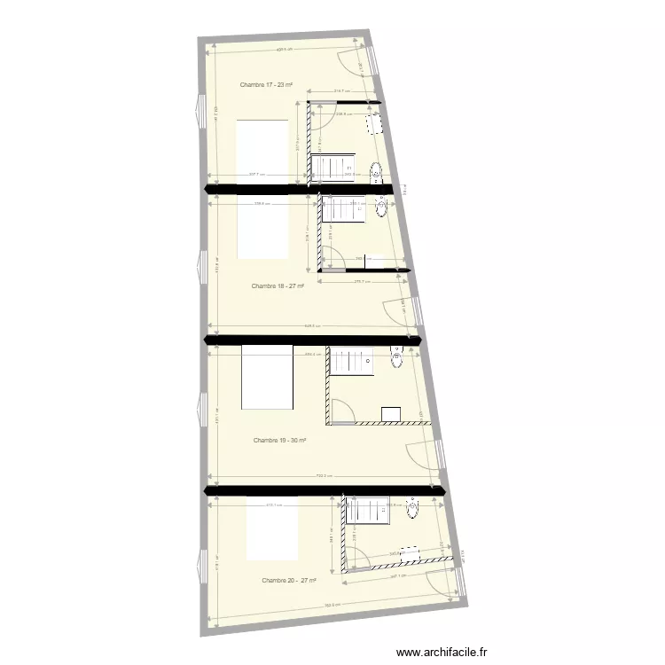 plan R+1 arcades. Plan de 5 Pièces et 106 m² plan R+1 arcades. Plan de 5 Pièces et 106 m²