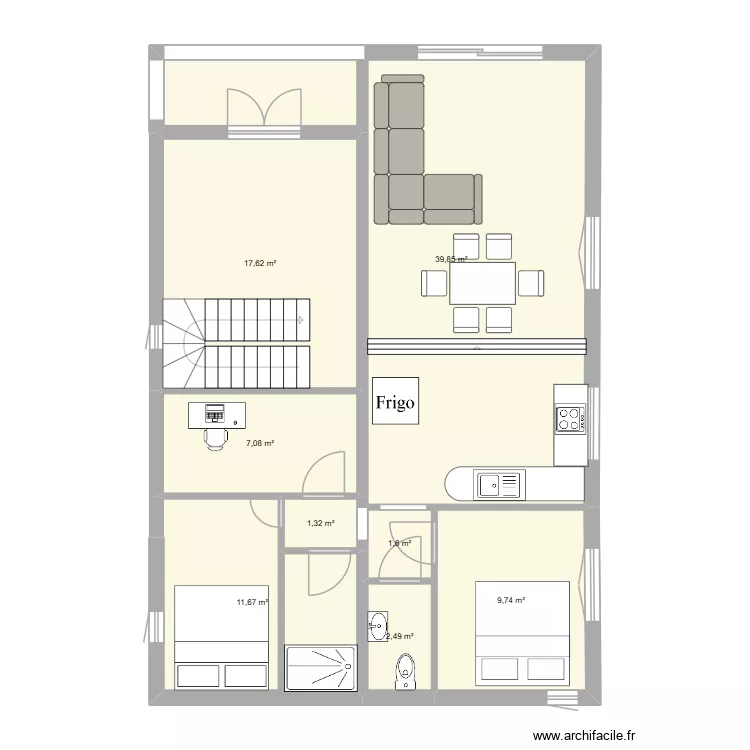 montarlet. Plan de 8 et 91 m² montarlet. Plan de 8 et 91 m²
