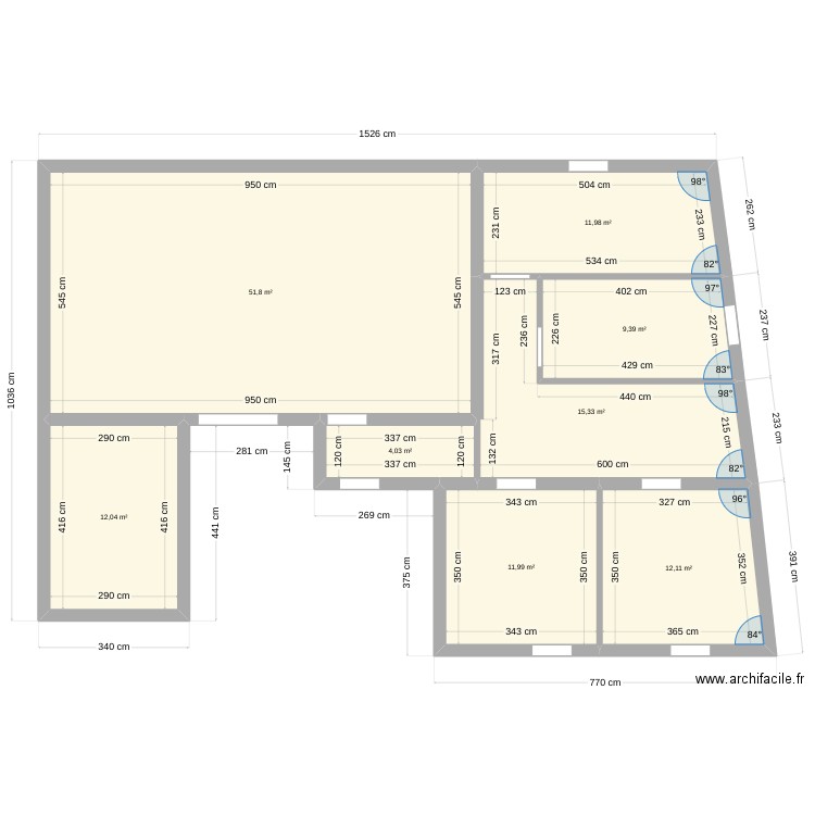 nnc,,. Plan de 0 pièce et 0 m2