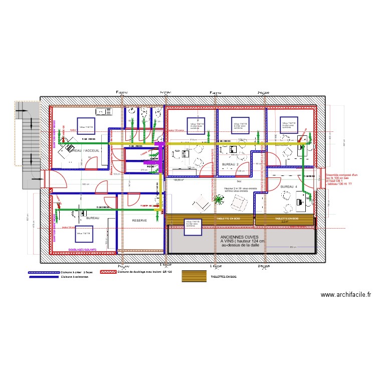 FAMEL S 1. Plan de 8 pièces et 555 m2