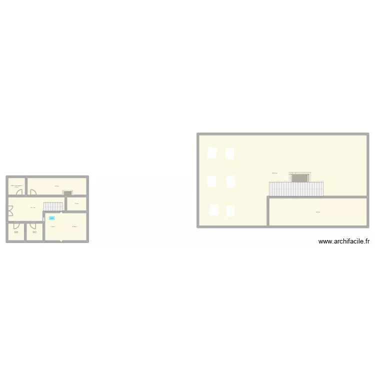 H&ocirc;tel de ville architecture. Plan de 11  et 400 m²