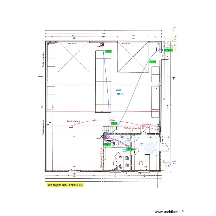 BLDF PLOMBERIE. Plan de 0 pièce et 0 m2