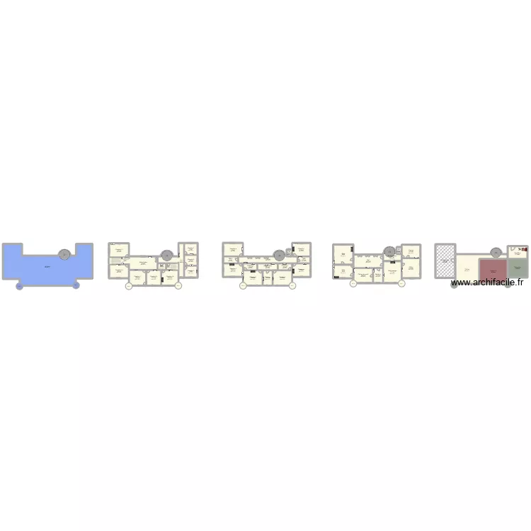 PFE PLAN. Plan de 58  et 1521 m²