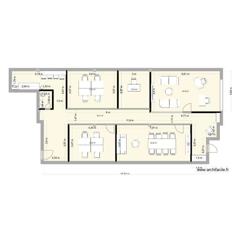 LA DURANNE 8. Plan de 6  et 144 m²