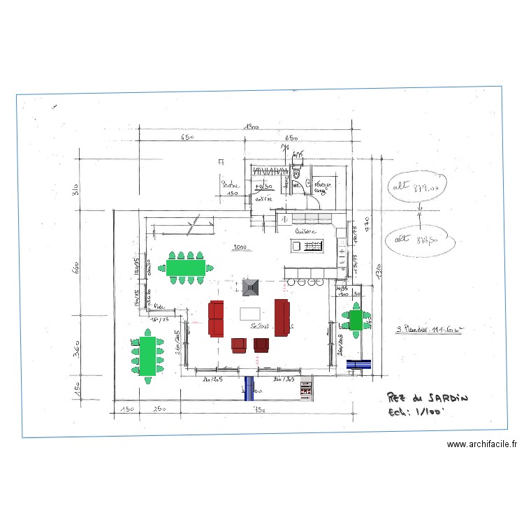 RC SAMOENS 18/3. Plan de 0 pièce et 0 m2