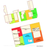 LE MONDE DE LA GLACE (vue d'ensemble cadastre HN)