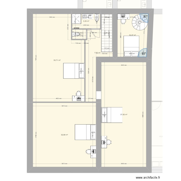 Maison Maxime - Pibrac -projet. Plan de 0 pièce et 0 m2