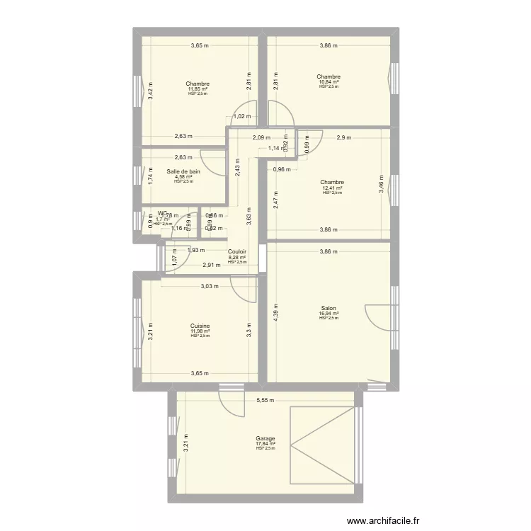 CLAVERIE EDL. Plan de 9 et 96 m² CLAVERIE EDL. Plan de 9 et 96 m²
