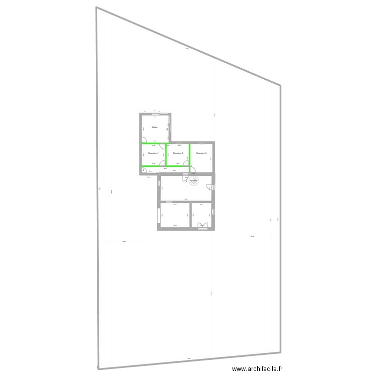 Boissy RdC 2023 16. Plan de 6 pièces et 1282 m2