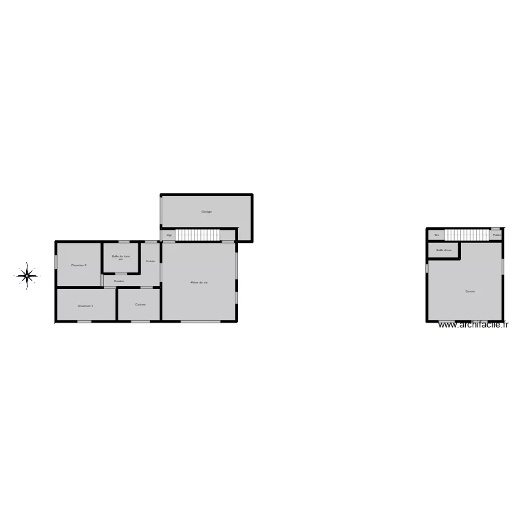 Marchix plan base 2. Plan de 11 et 147 m² Marchix plan base 2. Plan de 11 et 147 m²