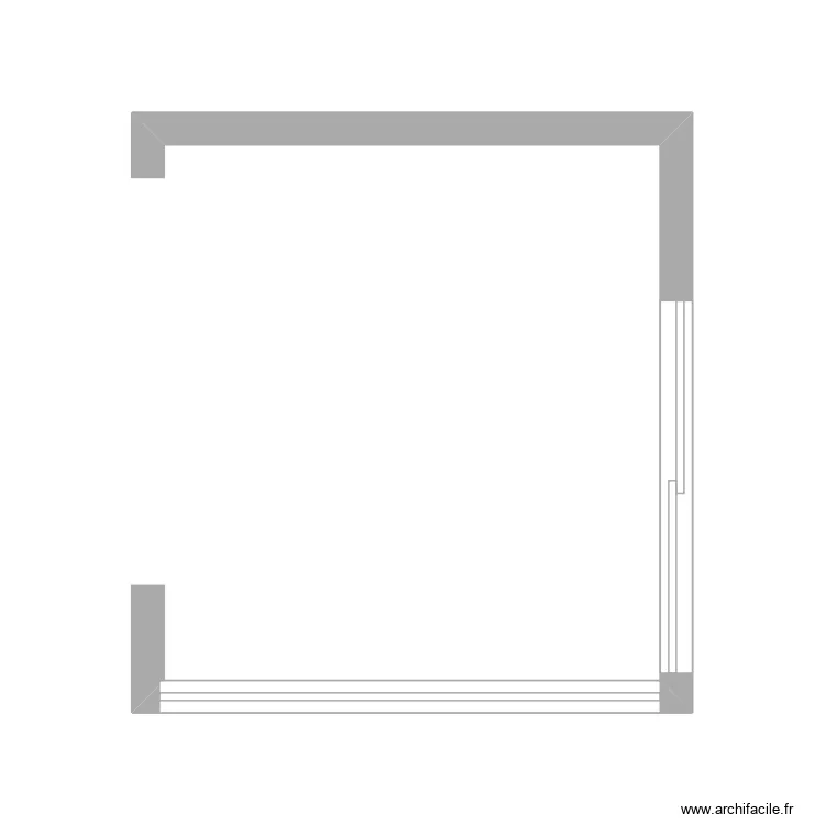 VERANDA. Plan de 