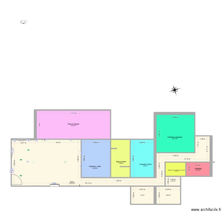 flayosc (sans meuble). Plan de 11 pièces et 139 m2