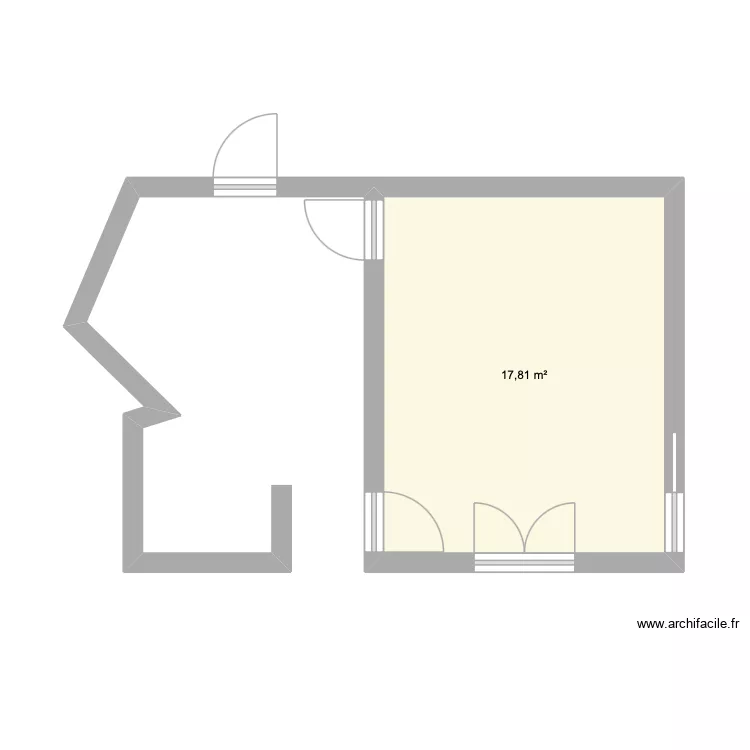 st maxime chambre buanderie. Plan de 1 et 18 m² st maxime chambre buanderie. Plan de 1 et 18 m²