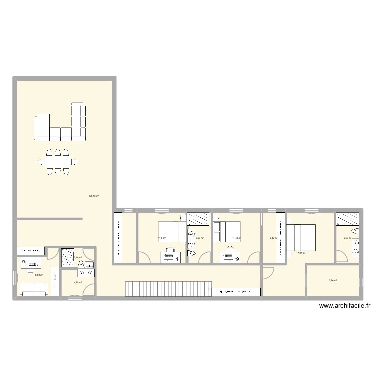 MAISON 2026. Plan de 0 pièce et 0 m2 MAISON 2026. Plan de 0 pièce et 0 m2