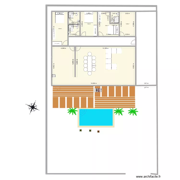 MAISON KEVE. Plan de 