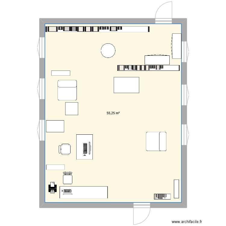 plan CDI. Plan de 0 pièce et 0 m2