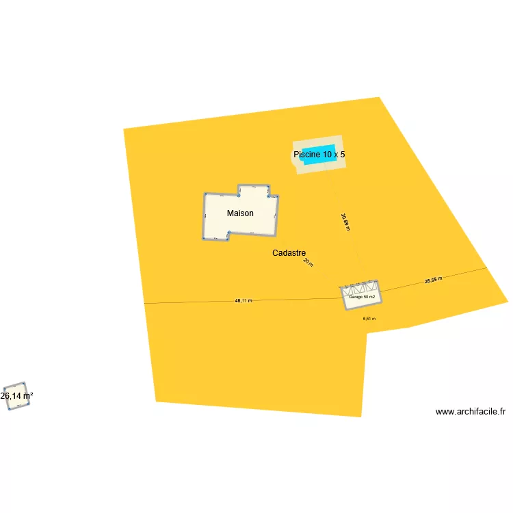 GARAGE 50 M2 - 14 05 2025. Plan de 