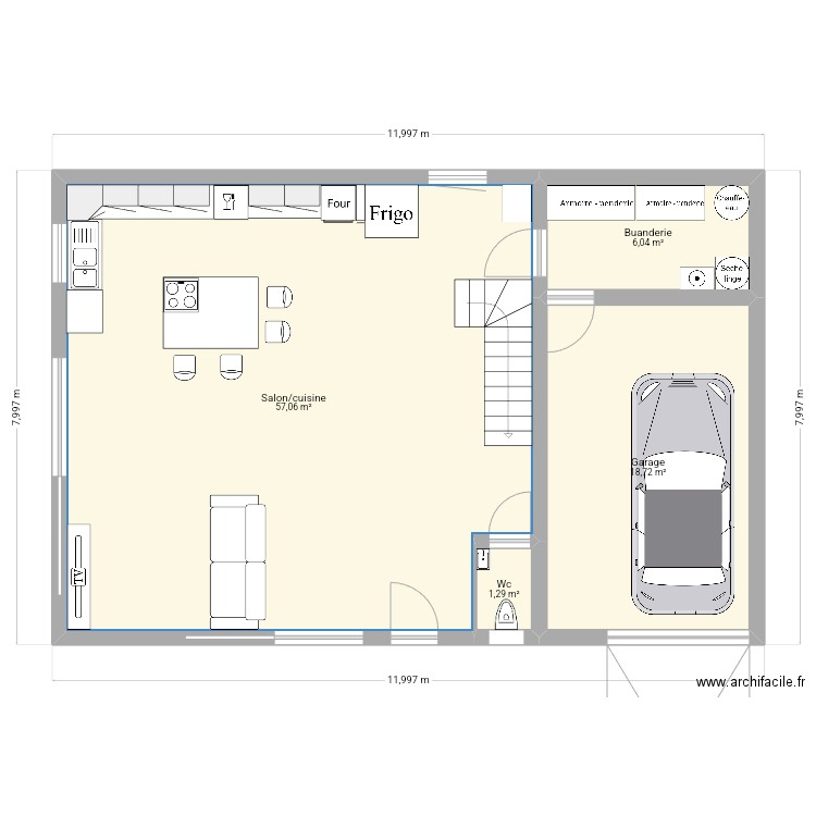Plans 2. Plan de 11 pièces et 171 m2