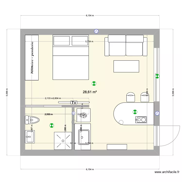 Plan def def Gustavia. Plan de 1 et 29 m² Plan def def Gustavia. Plan de 1 et 29 m²