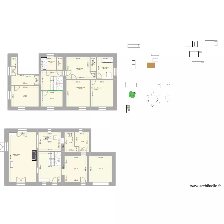 Forum. Plan de 18 et 200 m² Forum. Plan de 18 et 200 m²