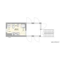 Salle de bain Grindhausen avec couloir