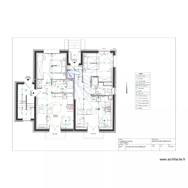 ALIM DIRECT R+1 APP04. Plan de 