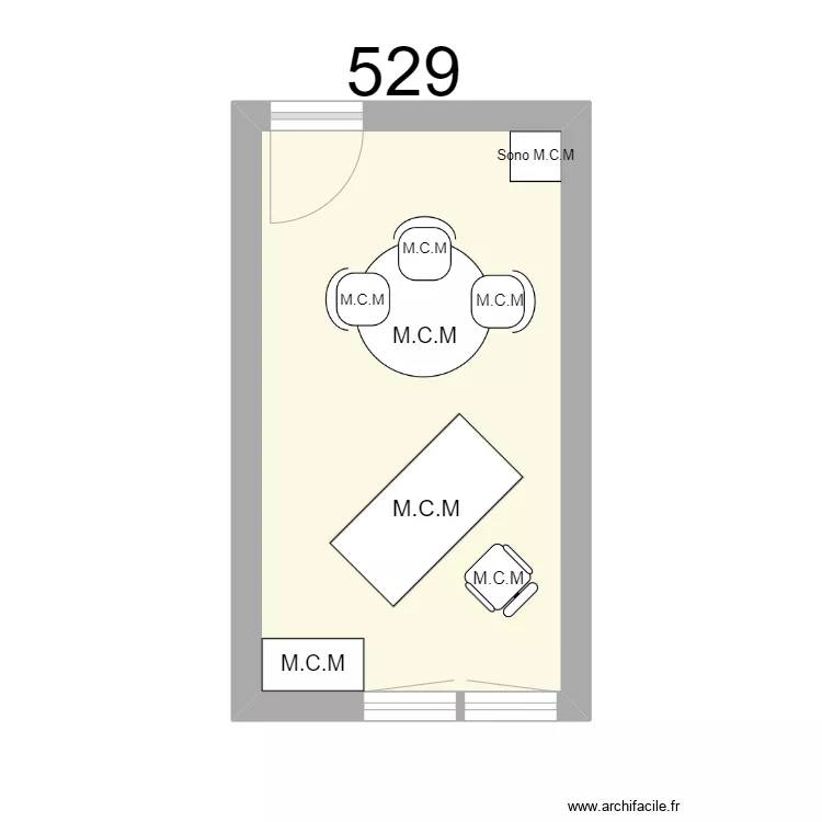 Bureau R 529 - M.C.MABROUKI. Plan de Bureau R 529 - M.C.MABROUKI. Plan de