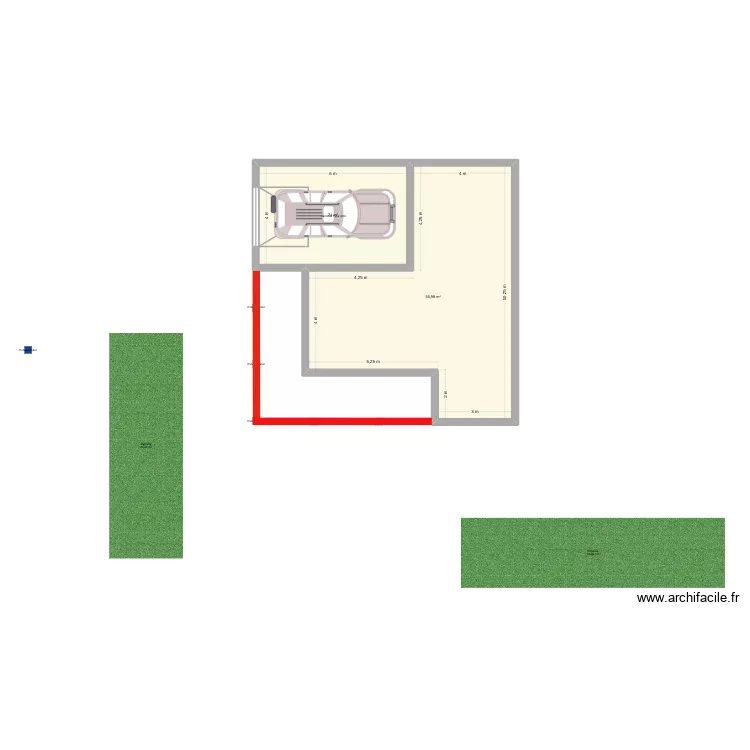 talvez. Plan de 2 et 80 m² talvez. Plan de 2 et 80 m²