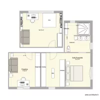 Suite parentale + 1 Chambre + Simu V2