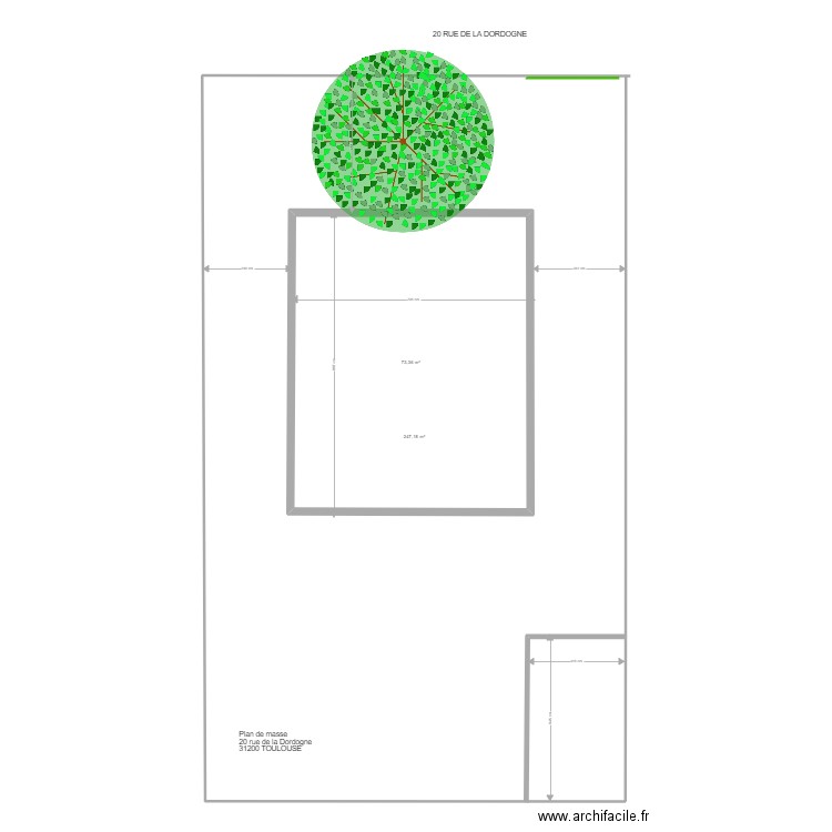 masse Marie Claude. Plan de 0 pièce et 0 m2