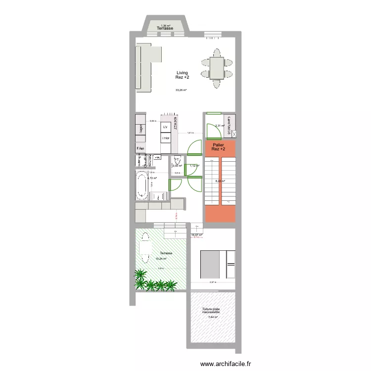 Marie Jos&eacute; Rez 2 Permis 2025. Plan de 0 pièce et 0 m2