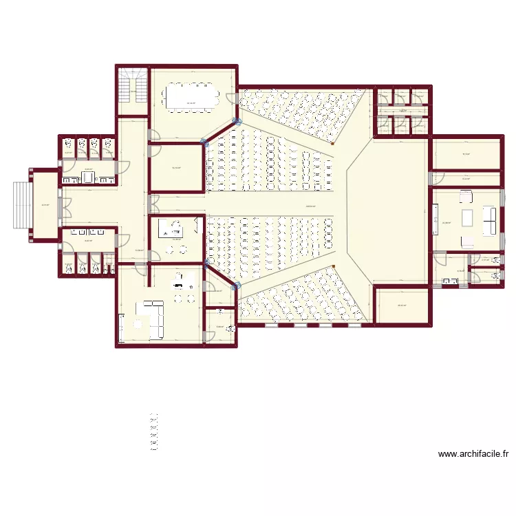 PLAN EGLISE KOUN 2026. Plan de 32 et 501 m² PLAN EGLISE KOUN 2026. Plan de 32 et 501 m²