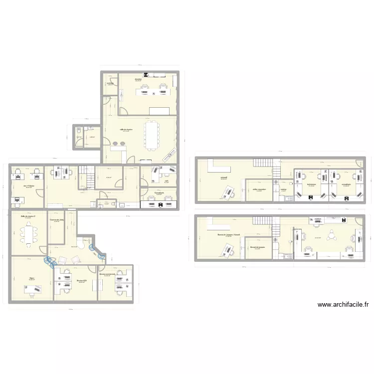 plan bureau new melor 4. Plan de 34 et 543 m² plan bureau new melor 4. Plan de 34 et 543 m²