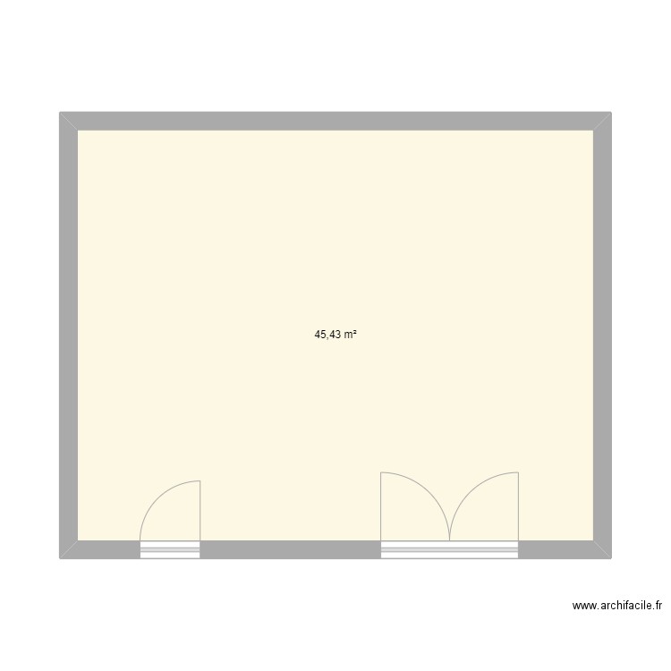 Cabane étang. Plan de 0 pièce et 0 m2