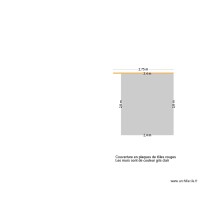 DP 4 - Plan de côté abri de jardin parking (face ouest)