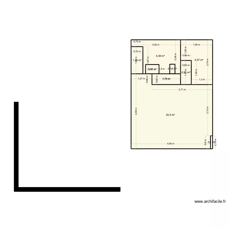 amiens. Plan de 9 pièces et 34 m² amiens. Plan de 9 pièces et 34 m²