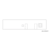 Maison Saint-Eloy / Plan de fa&ccedil;ade 