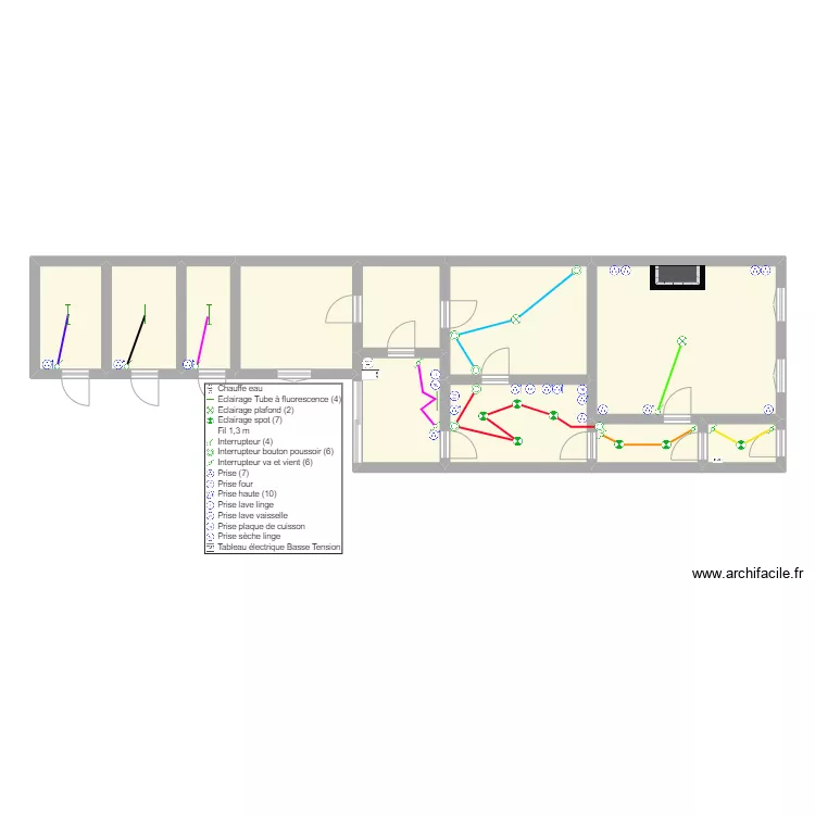 GOUBERT ROCHEFORT ELECT. Plan de 