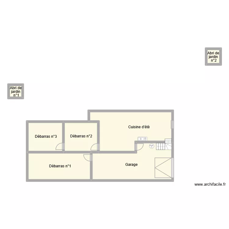 bourdon sssol. Plan de 7 Pièces et 127 m²