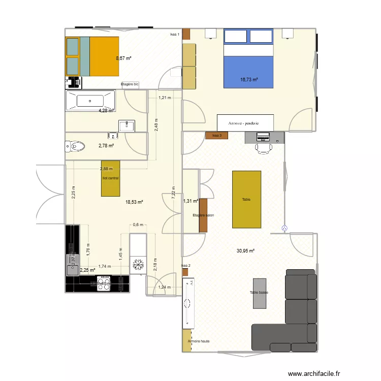 Maison la tour de peilz. Plan de 8 et 86 m² Maison la tour de peilz. Plan de 8 et 86 m²