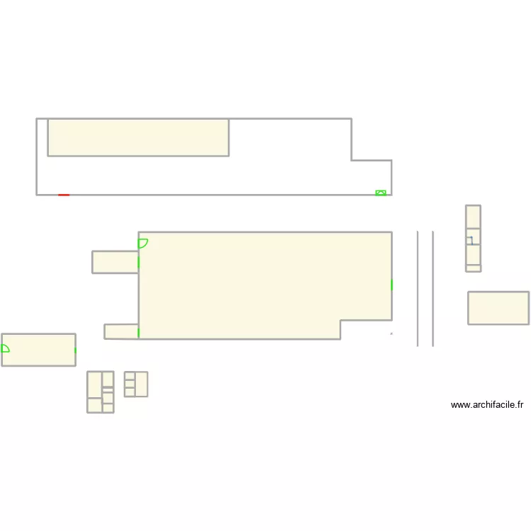 USINE. Plan de 22 et 10138 m² USINE. Plan de 22 et 10138 m²